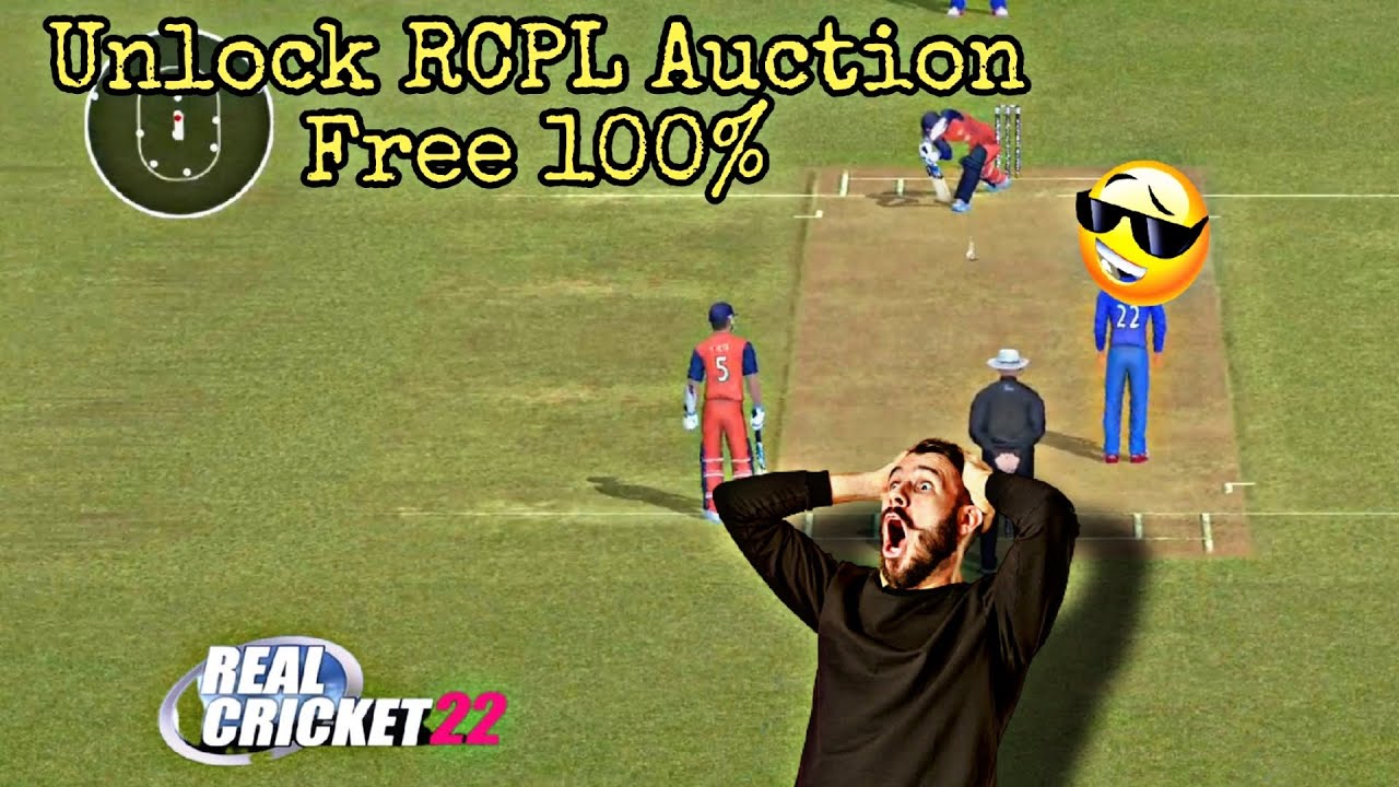RC22 RCPL AUCTION UNLOCK TRICK 100% WORKING NO FILE🚫 #rc22 #cricket