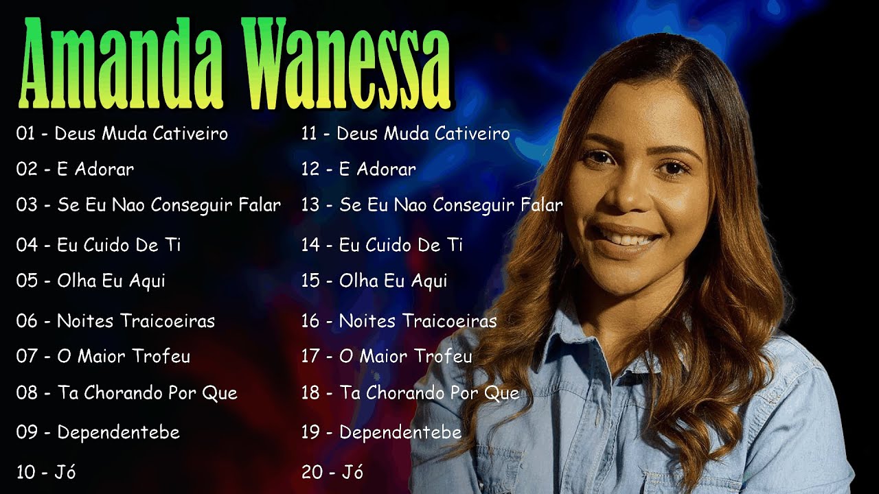 Amanda Wanessa: É Ele, Não Temas 🙏 Louvores Gospel Para Acalmar a Alma