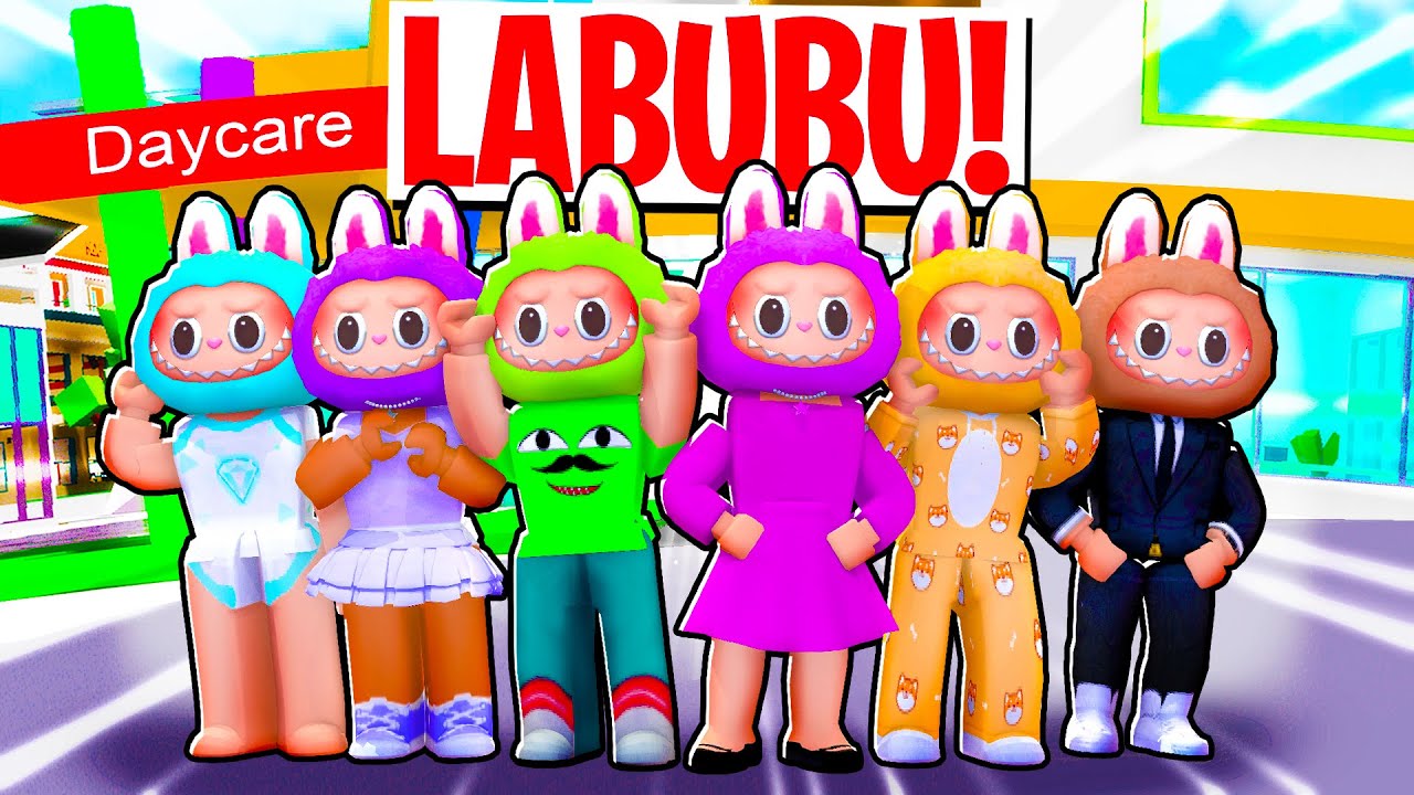 DAYCARE LABUBU INFECTION | Roblox | Brookhaven 🏡RP