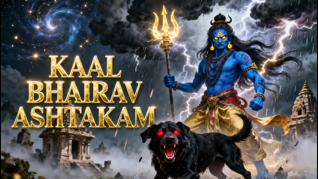 Kaal Bhairav Ashtakam | कालभैरवाष्टकम् | Powerful Stotra to Destroy Fear & Negativity