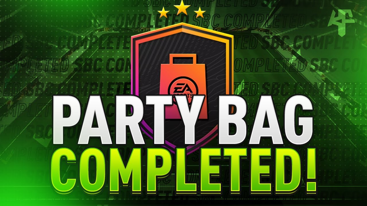 Party Bag SBC Completed - Tips & Cheap Method - Fifa 21