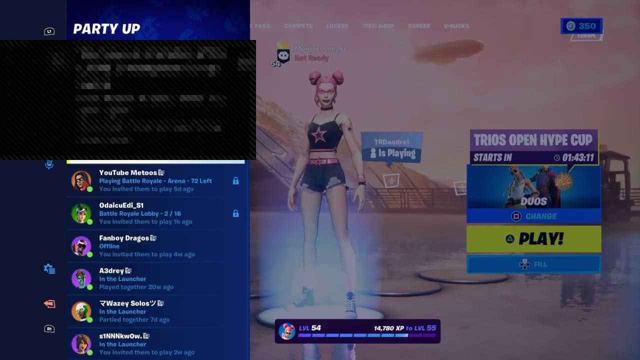 Azi dam 1v1 cu Metoos let's goo|Live Fortnite Romania