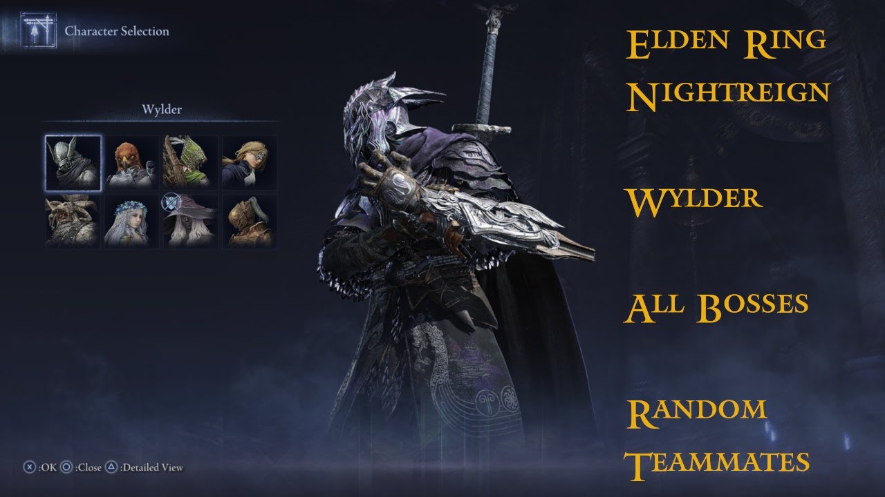 Elden Ring: Nightreign - Wylder - All Nightlords - Random Teammates