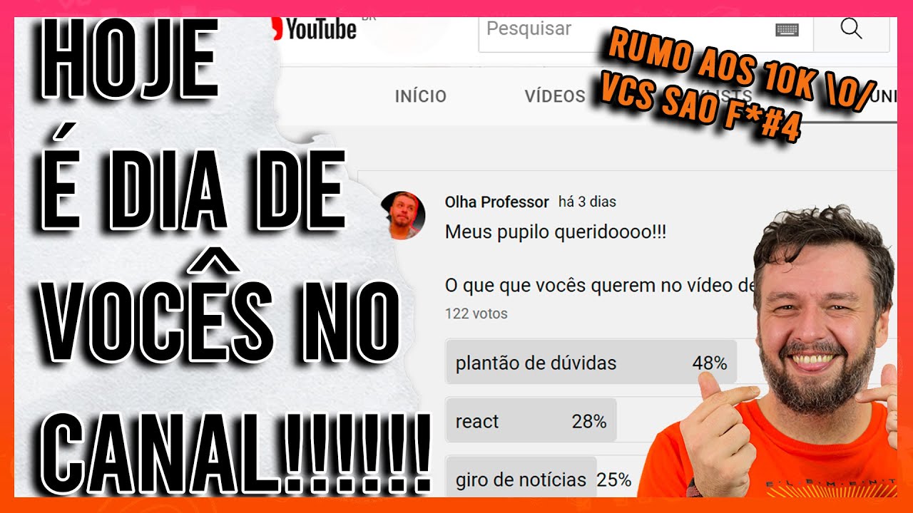 Vocês pediram muito! Então TOMA!! Plantão de dúvidas! | #olhaprofessor