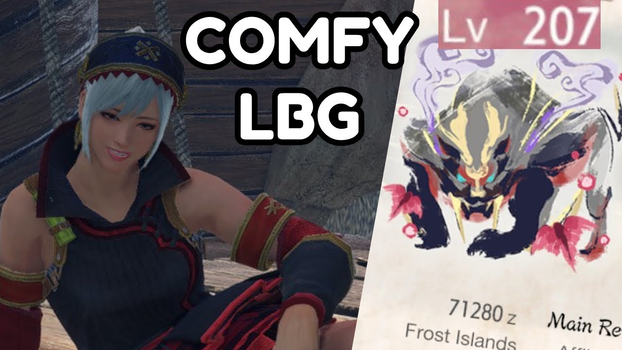 Normal Ammo LBG Is Comfy In Monster Hunter
