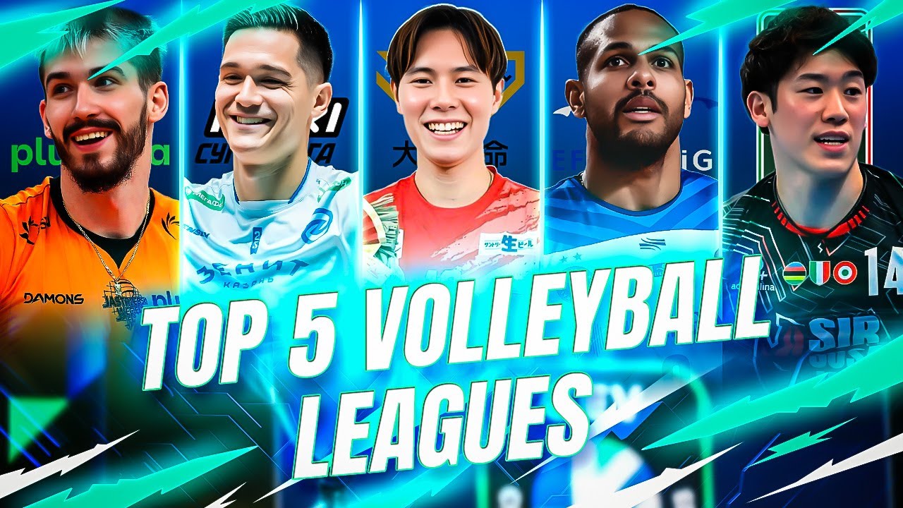 THE BEST VOLLEYBALL LEAGUE IN THE WORLD | COMPARING THE TOP 5 VOLLEYBALL LEAGUES