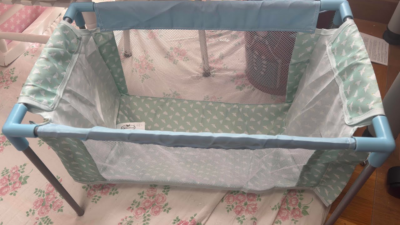 La nueva cuna de mis 2 Bebés Reborn. 🍼🍼