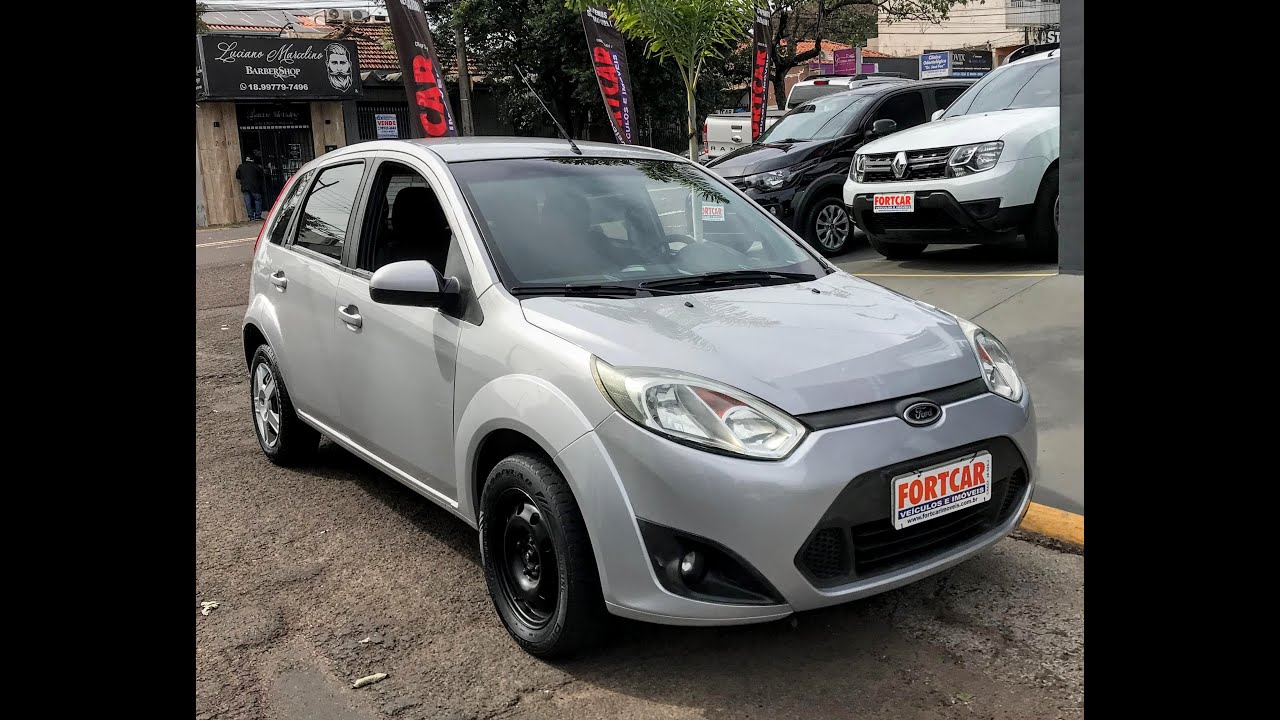 🟩 (VENDIDO)FORD FIESTA HATCH 1.0 Flex Completo 2013 – PRATA – EM EXCELENTE ESTADO DE CONSERVAÇÃO