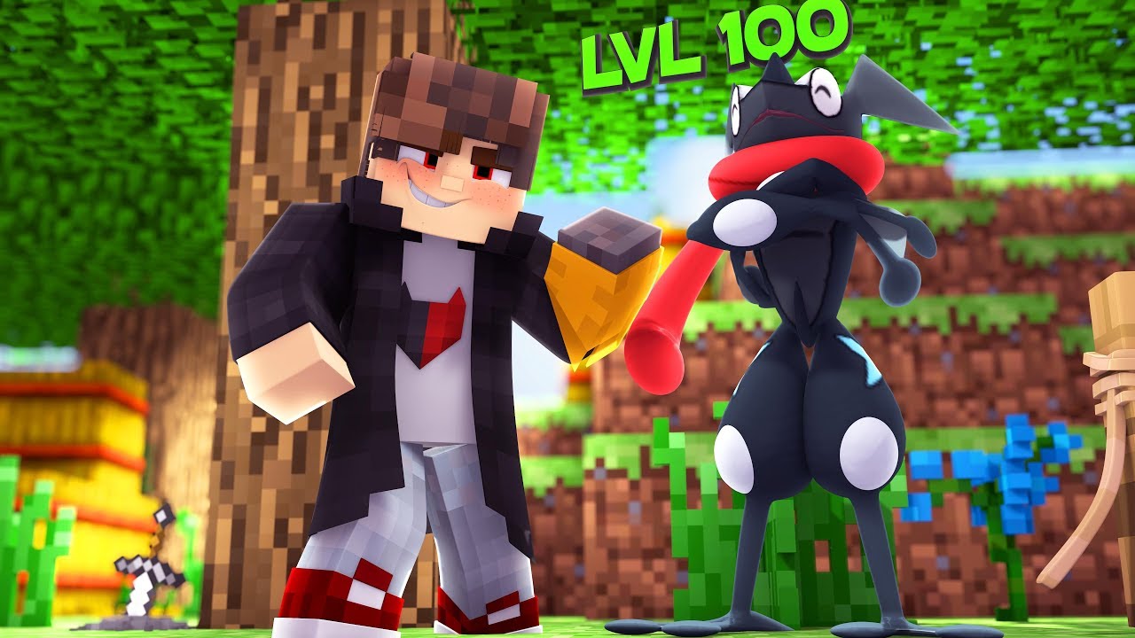Minecraft: AVENTURA POKEMON - GRENINJA SHINY LEVEL 100 - ‹ JUAUM ›