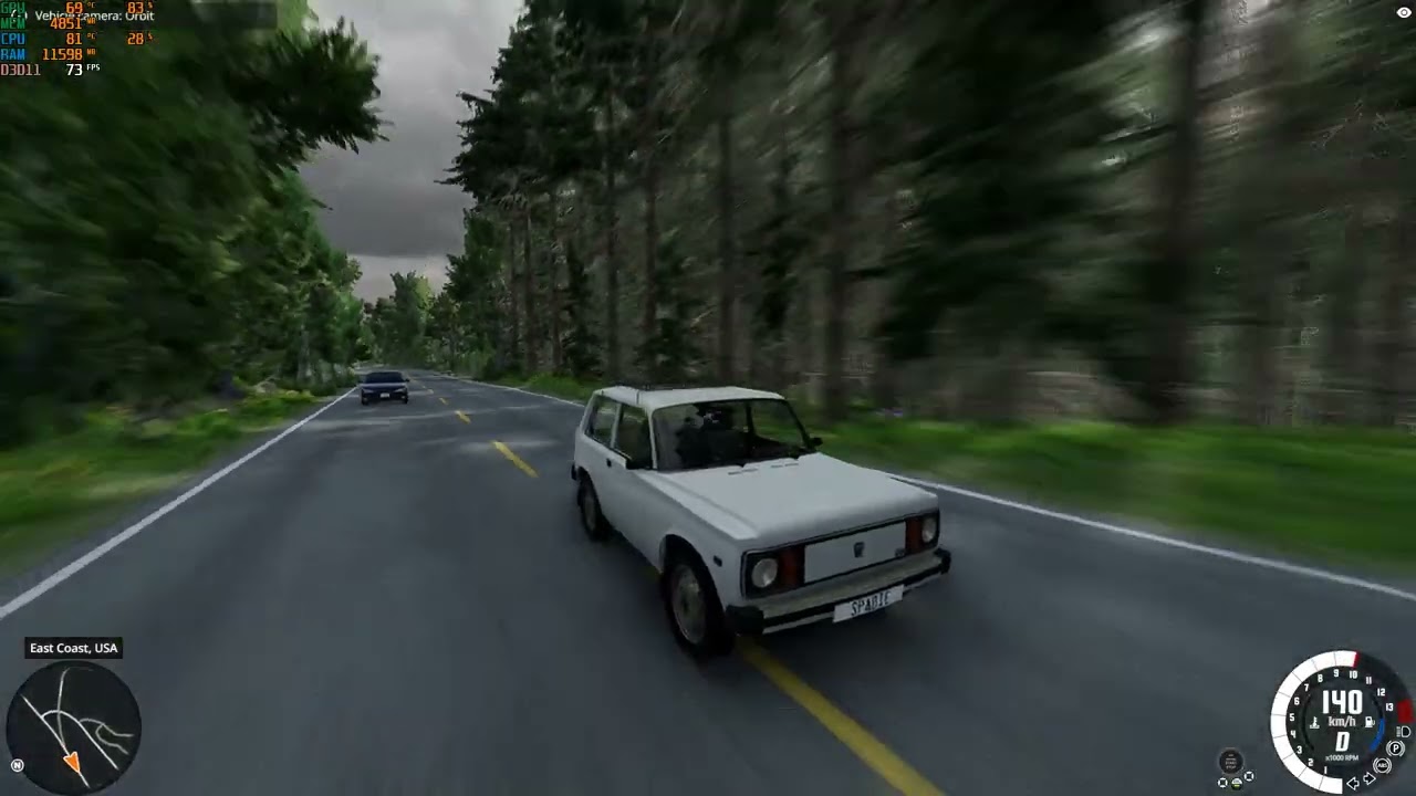 Russian Electric Car in BeamNG.drive