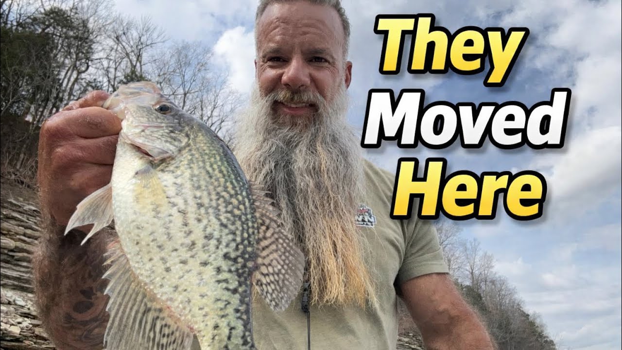 Where Pre-Spawn Crappie Moved This Week