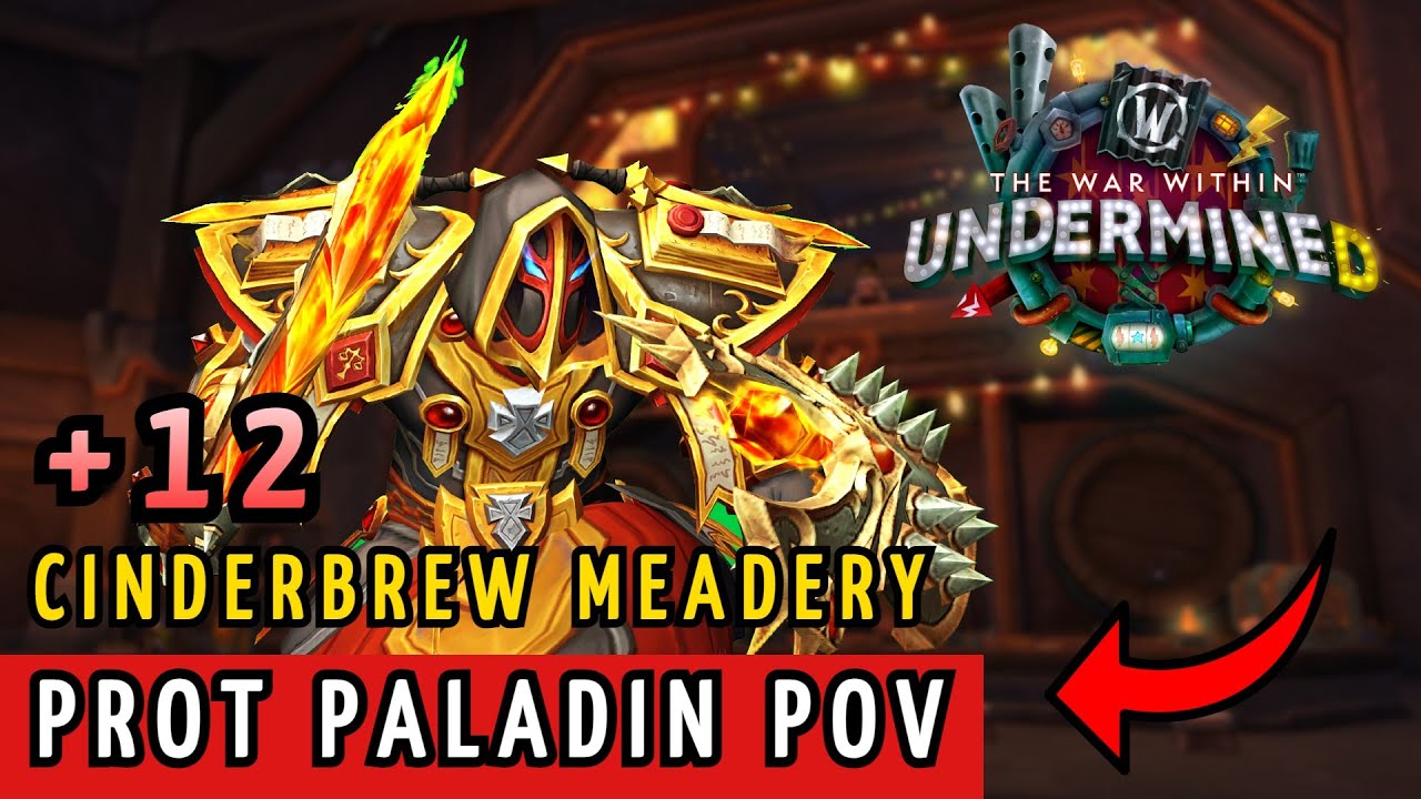 Protection Paladin DOMINATES +12 Cinderbrew Meadery!
