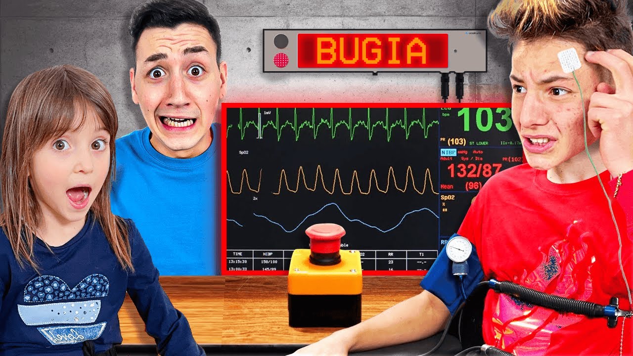 MACCHINA DELLA VERITÀ con MIA FIGLIA! 😨 *MI HA MENTITO*