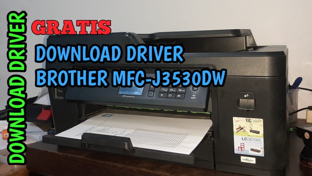 Full gratis download dan instal driver brother MFC-J3530DW