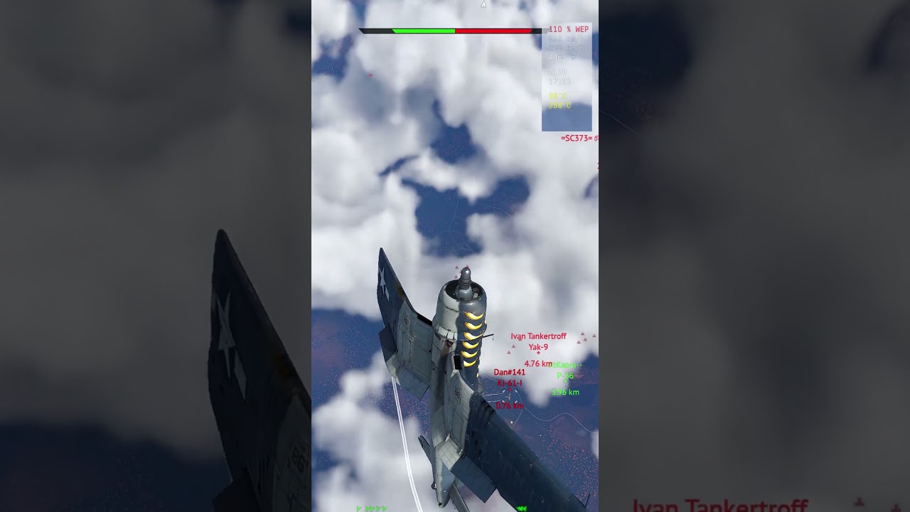 Энергетическая ловушка с USMC F4U-1A Corsair — War Thunder Air RB
