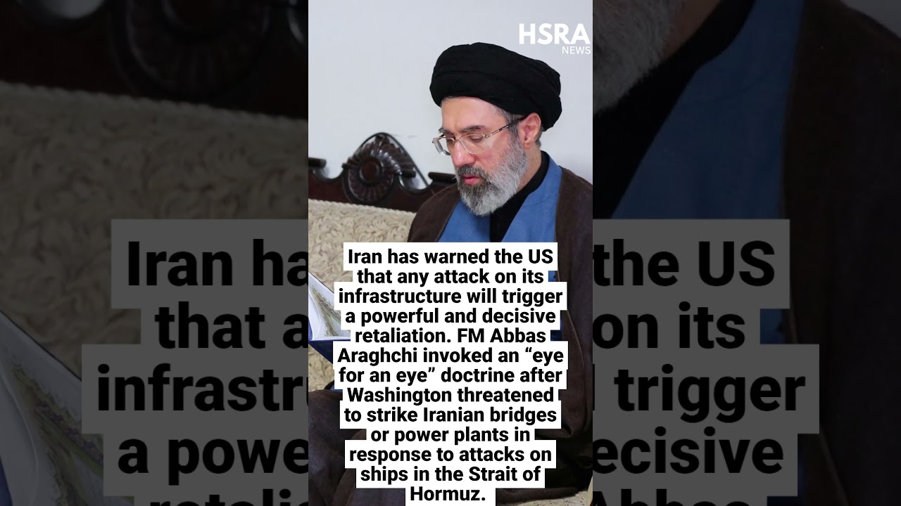 Iran Warns Trump: &ldquo;Eye for an Eye&rdquo; Response If US Attacks Iranian Infrastructure #shorts #news