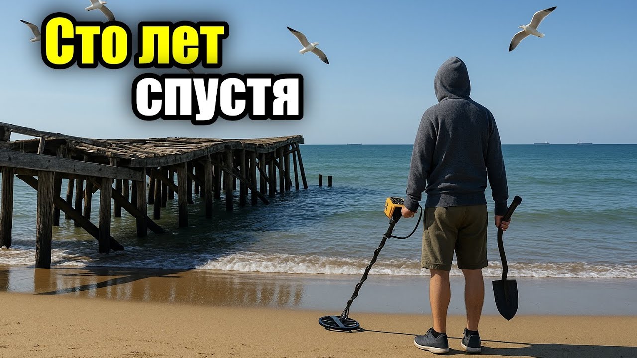 Невероятные находки у старого пирса. Исторические пляжи Австралии.
