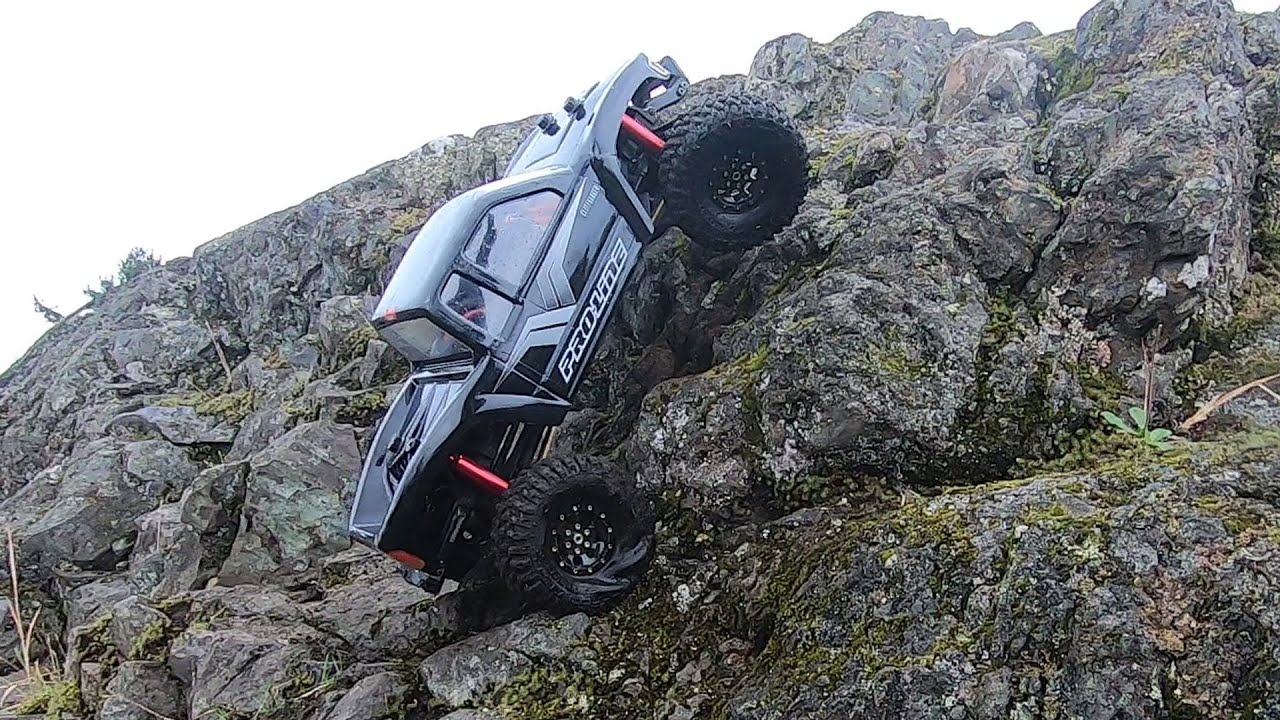 TRX 4 Cliffhanger quick run at Peacock Hill