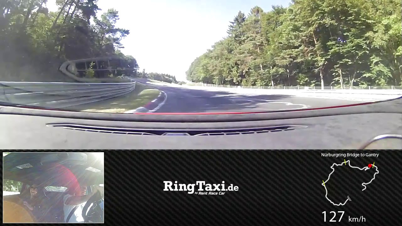 Nordschleife Ring Taxi - Lauren's Ride in a Lamborghini Huracan Performante