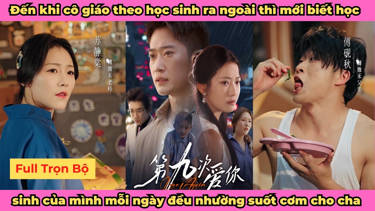 Đến khi cô giáo theo học sinh ra ngoài thì mới biết học sinh của mình mỗi ngày đều nhường cơm cho ba