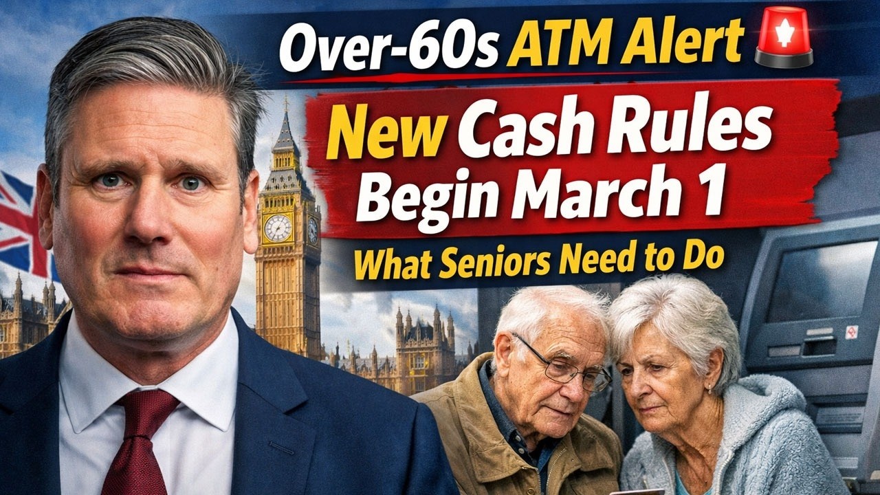 Over 60s ATM Alert 🚨 New Cash Rules Begin March 1 &ndash; What Seniors Need to Do