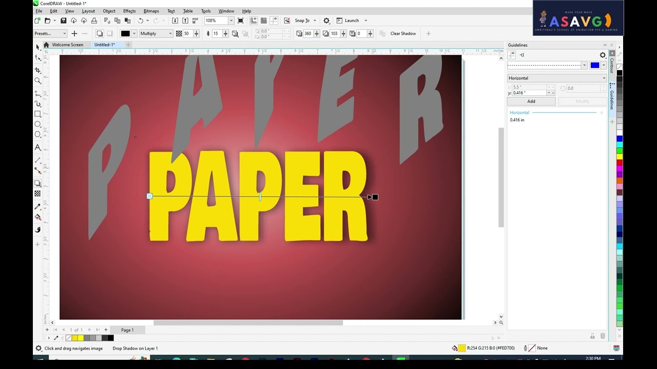 CorelDraw Malayalam Tutorials