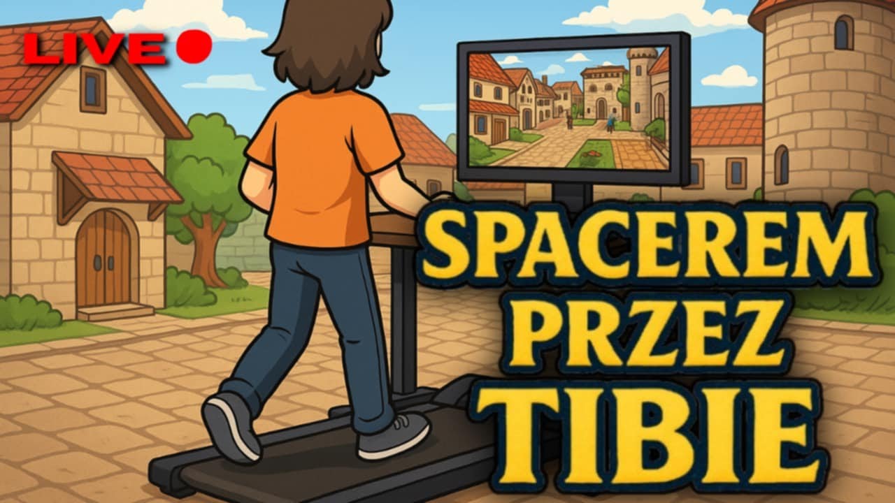 Stream poziomy na Youtube?!😮🔥 Spacerem przez Tibie 🚶💭 !tibia