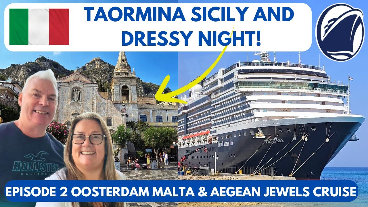 We Arrive in Sicily, Discuss Dining, Experience HAL Dressy Night and the Navigator App!
