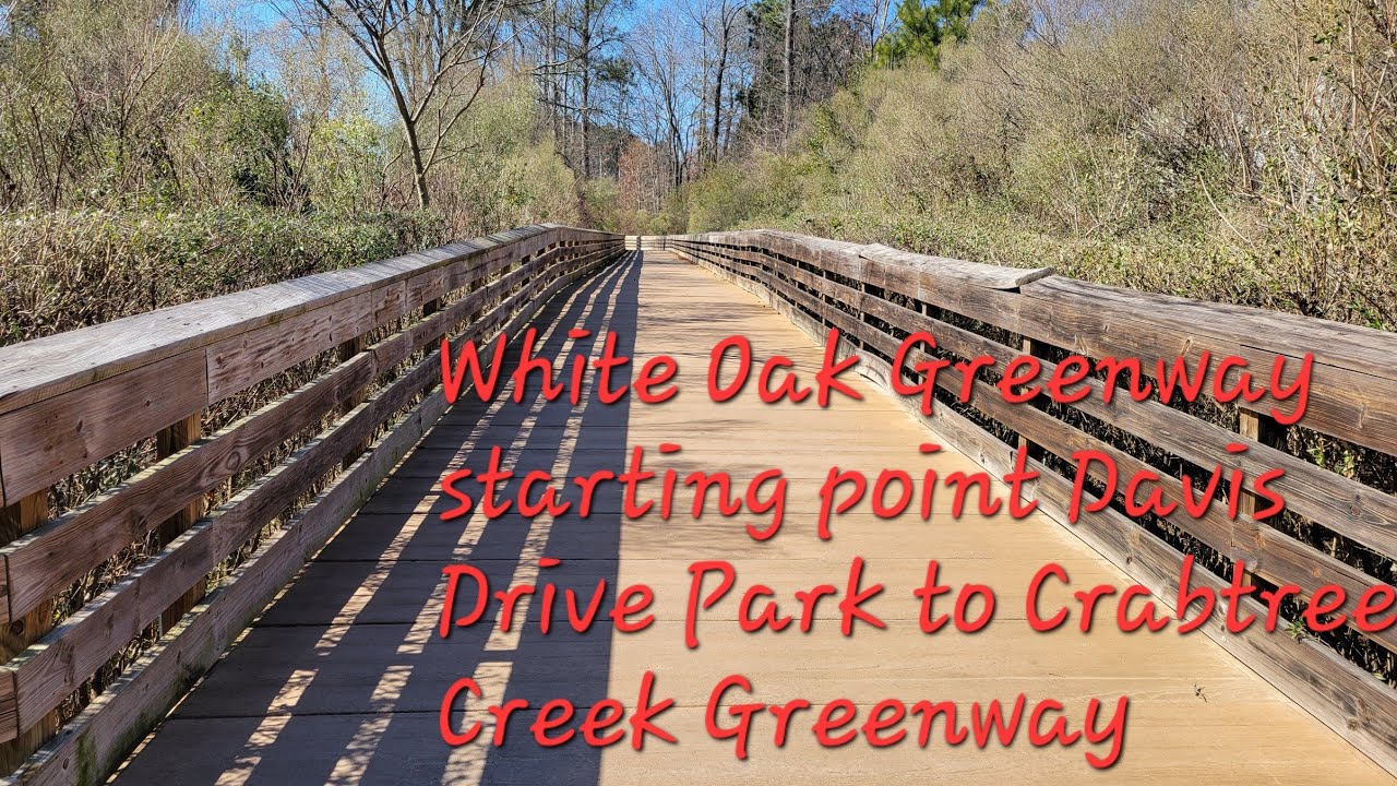 White Oak Greenway Trail to Crabtree Creek Greenway, Cary N.C. 02/10/2026
