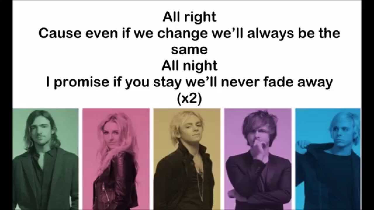 R5 - All Night - LYRICS