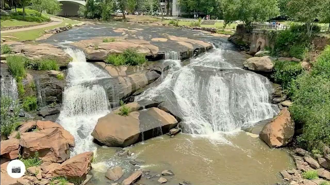 Greenville Falls Park on the Reedy River (South Carolina)