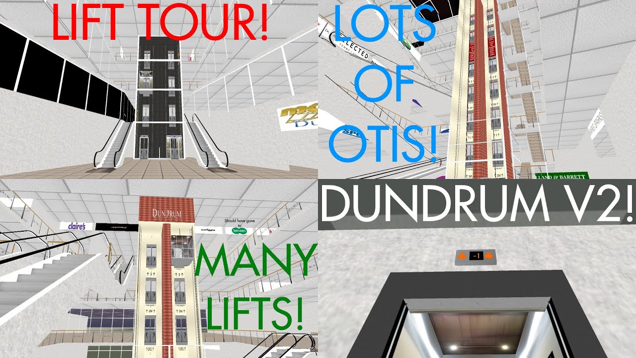 Skyscrapersim: Dundrum Town Centre V2 OFFICIAL Lift tour