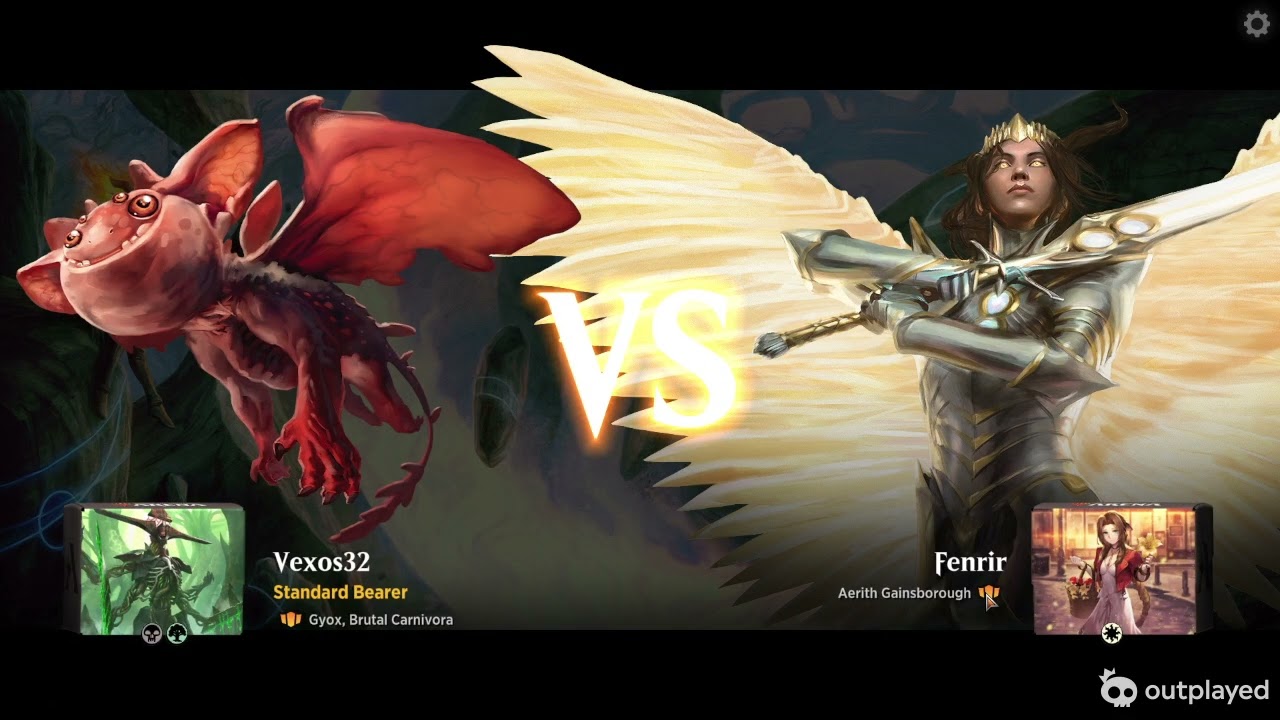 MTG Arena - Brawl ) Gyox, Brutal Carnivora )