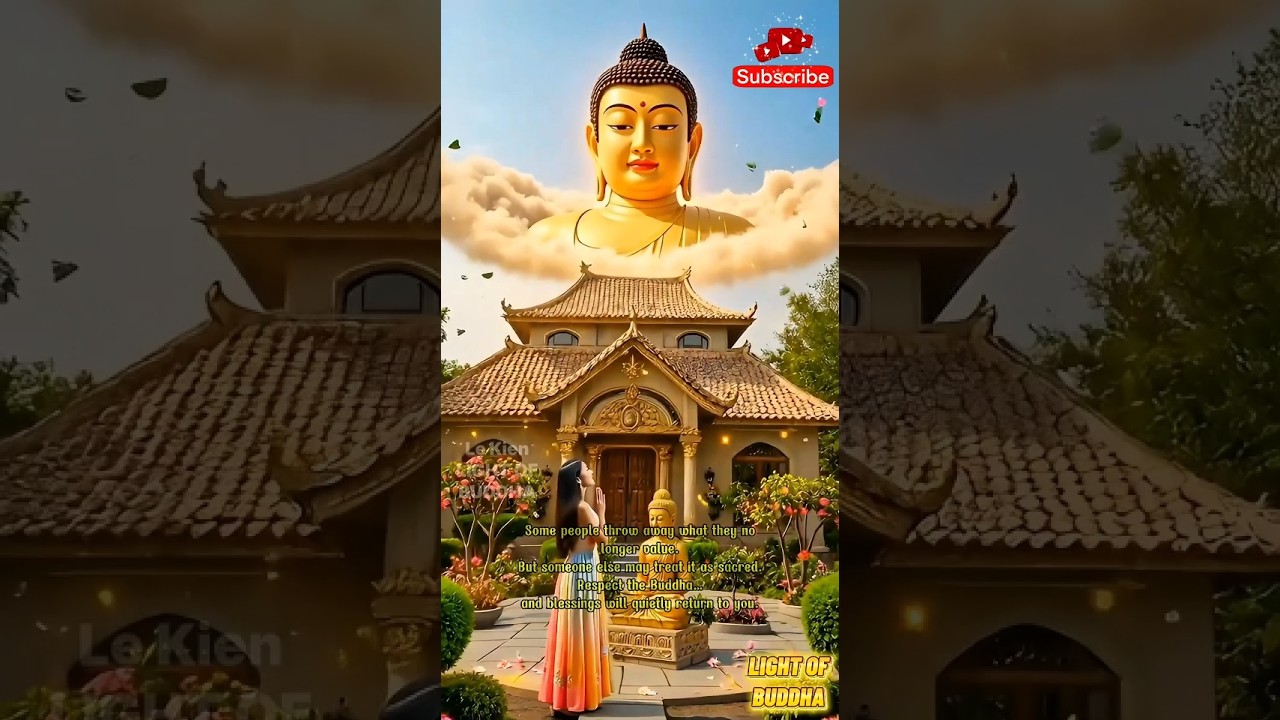What People Throw Away… May Be Sacred To Someone Else #buddha #buddhastory #buddhism #karma #short