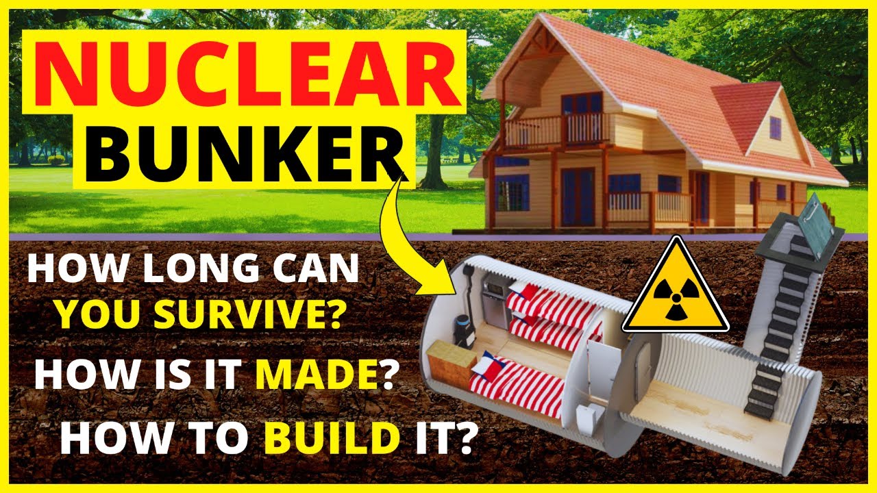 How to survive a nuclear attack? How to build a fallout shelter? How do nuclear bunkers work?