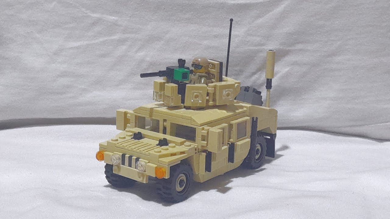Third-Party LEGO Humvee MOC Set Review