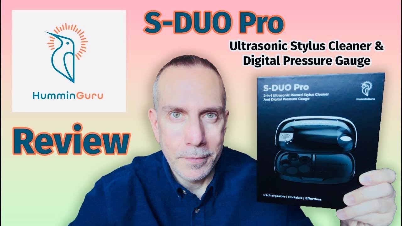 HumminGuru S-DUO Pro Ultrasonic Stylus Cleaner & Digital Pressure Gauge
