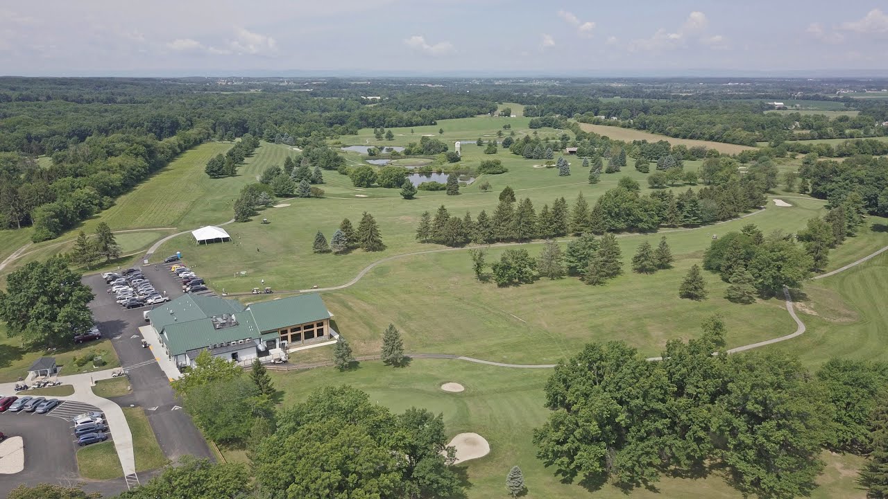 Drone video at South Hills Golf Club
