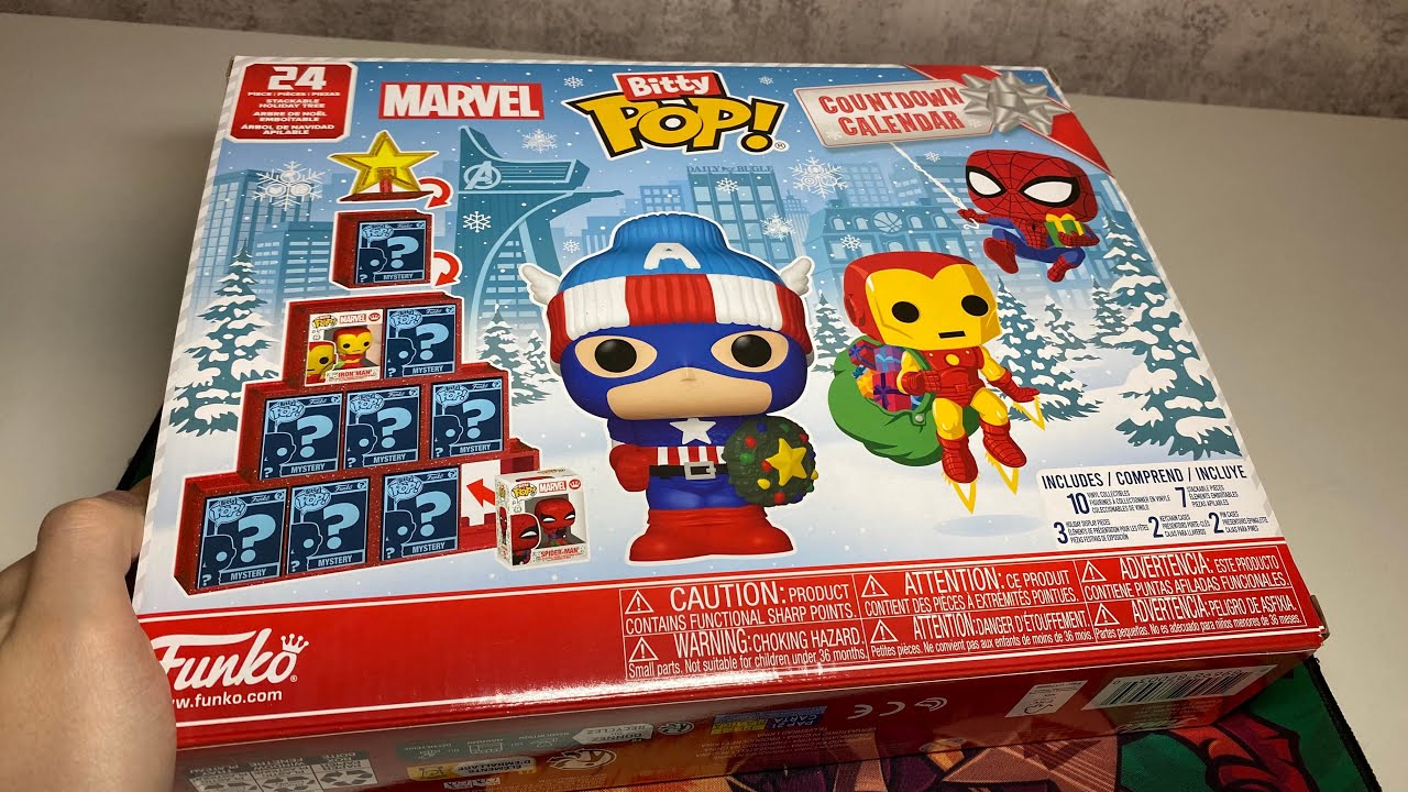 НОВОГОДНИЙ АДВЕНТ КАЛЕНДАРЬ ФАНКО ПОП БАЙТИ