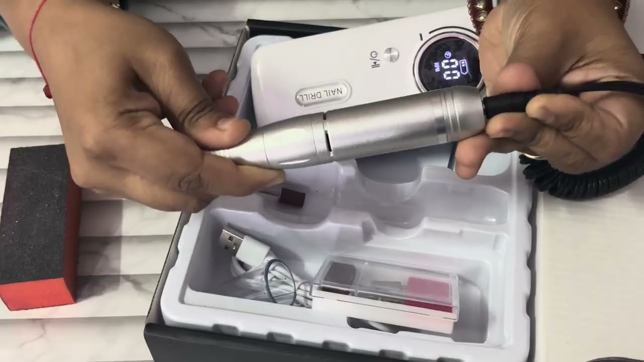 Nail drill machine