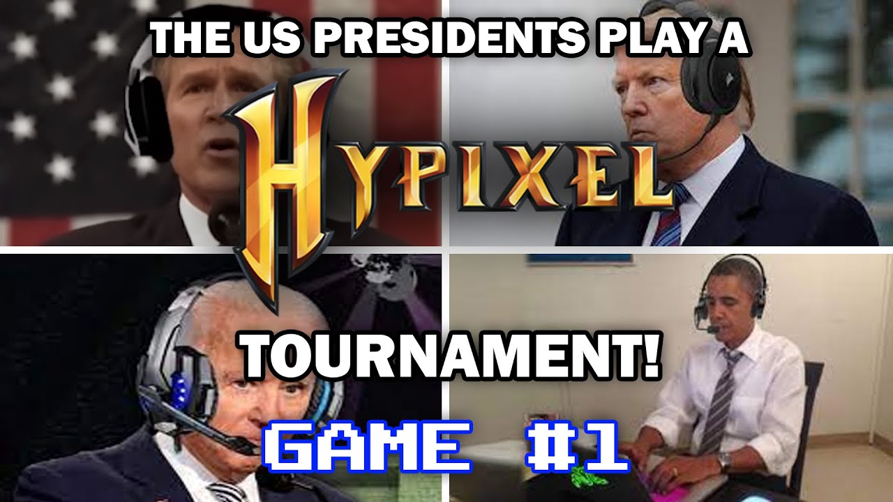 The Presidents Of The United States Play A Hypixel Tournament! || Game 1 (AI)