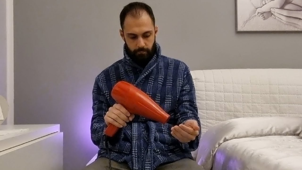 IL SUONO DI QUESTO ASCIUGACAPELLI TI FARA' RILASSARE IN UN ATTIMO! ASMR 📚💤🧡