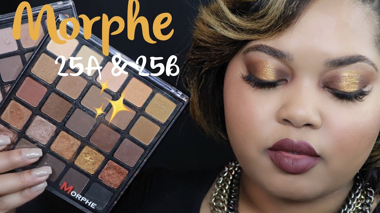 Morphe 25A & 25B Palettes Review + Tutorial | KelseeBrianaJai