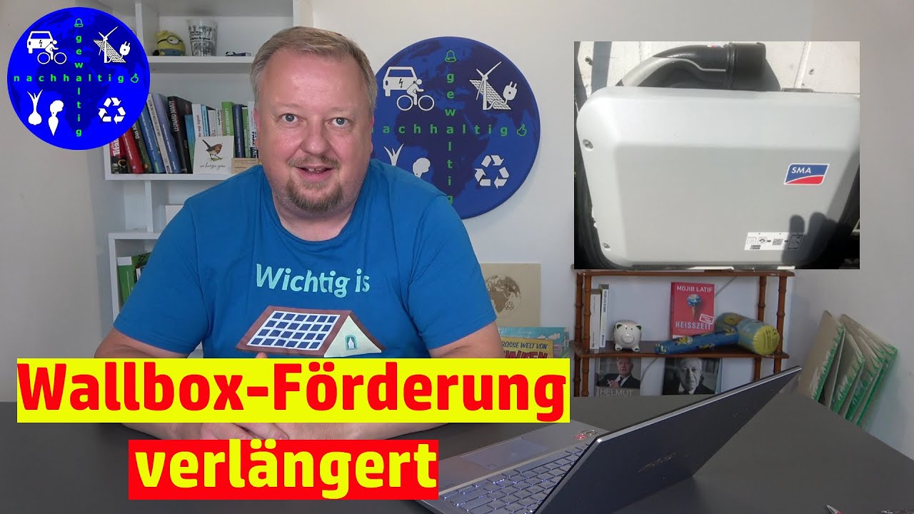 KfW 440 Wallbox F&ouml;rderung verl&auml;ngert. Warum diese 300 Millionen Euro gut angelegt sind.