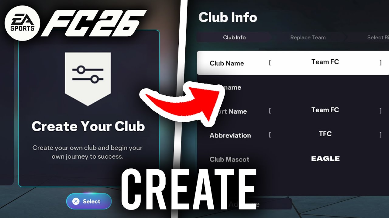 How To Create Club In FC 26 - Step By Step
