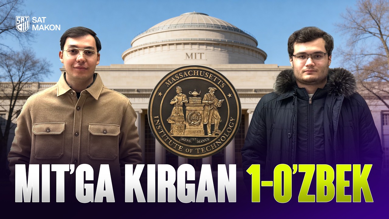 Dunyoning ENG KUCHLI universitetidagi o‘zbek talabasi
