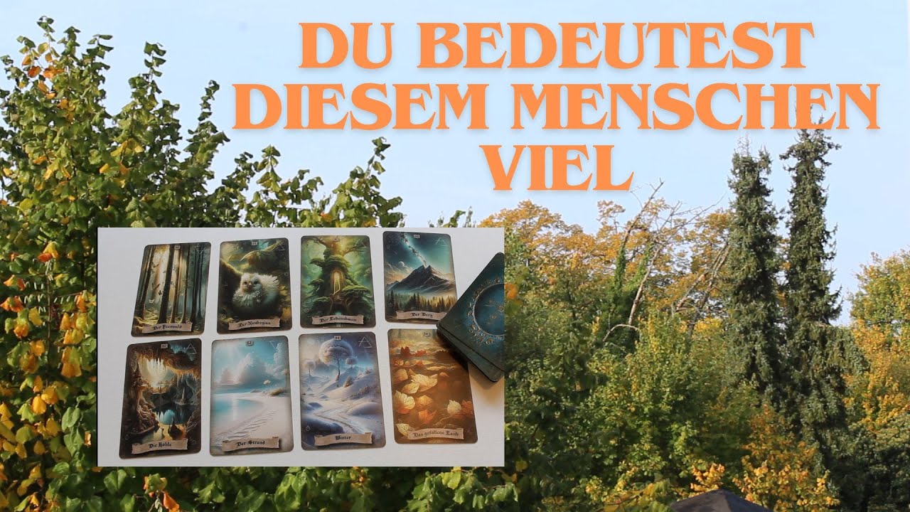 Liebesorakel ❤️ Seine innere Stimme sagt ihm, dass es eine tiefere Verbindung zwischen euch gibt.