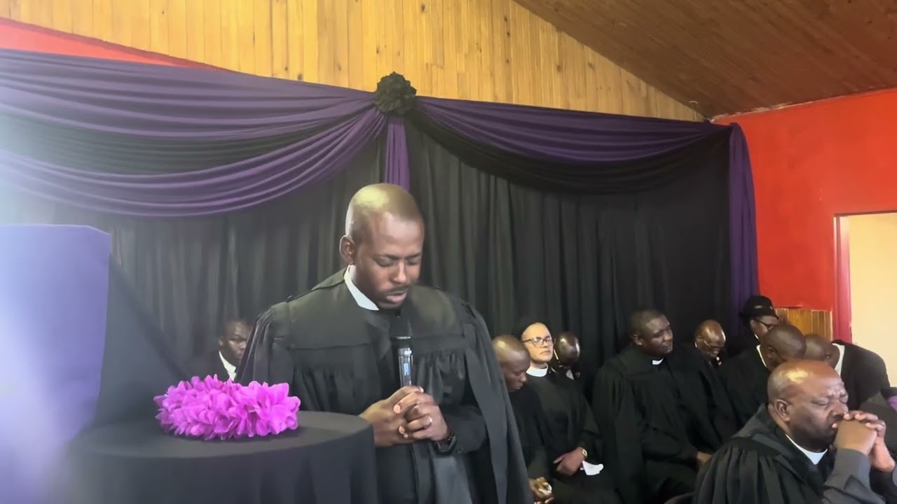 UMCOSA Ash Wednesday service 2026(Hymn 95 Phezu komhlaba and Prayer ) 