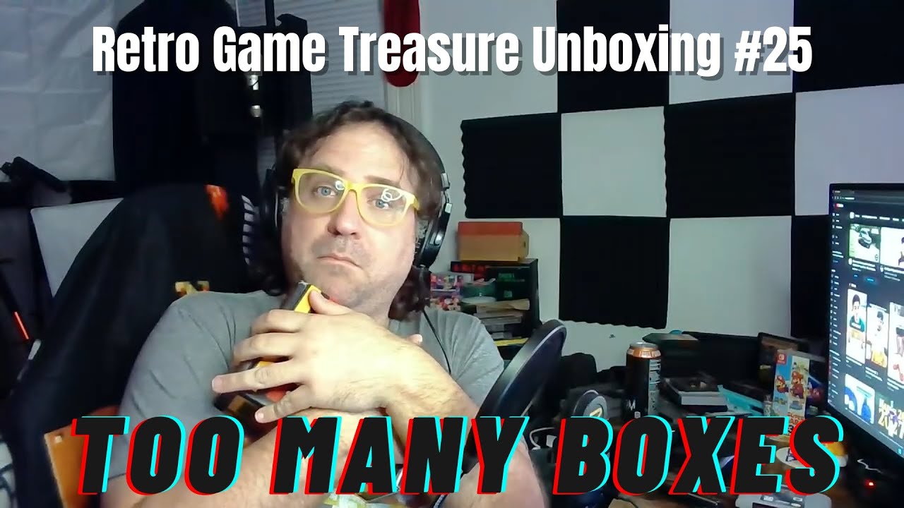 This box contains one of my must haves!!!  Retro Game Treasure Unboxing #25!