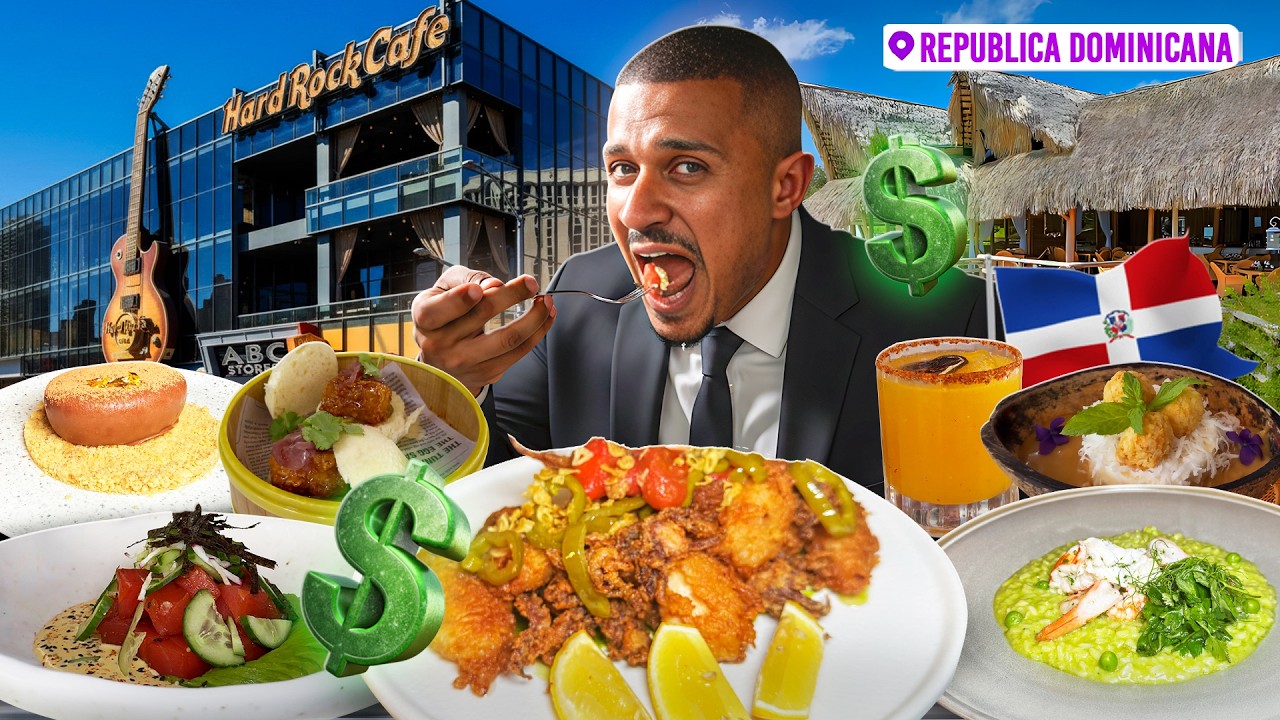 El lado m&aacute;s LUJOSO de Punta Cana: Probando los platos m&aacute;s caros.